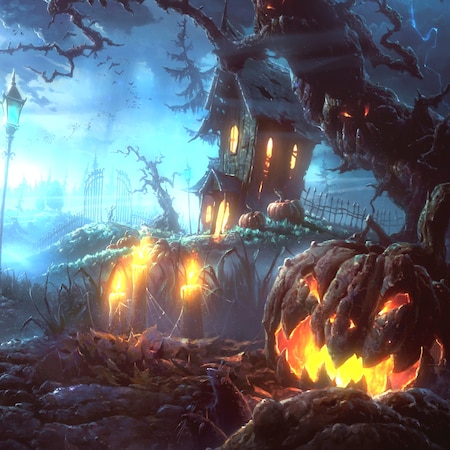 Halloween 🎃 (No Rain) | Wallpapers HDV