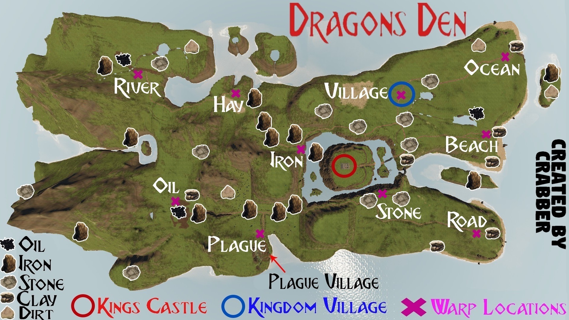 reign of kings map