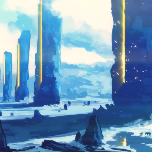 Artwork - Sky Pillars