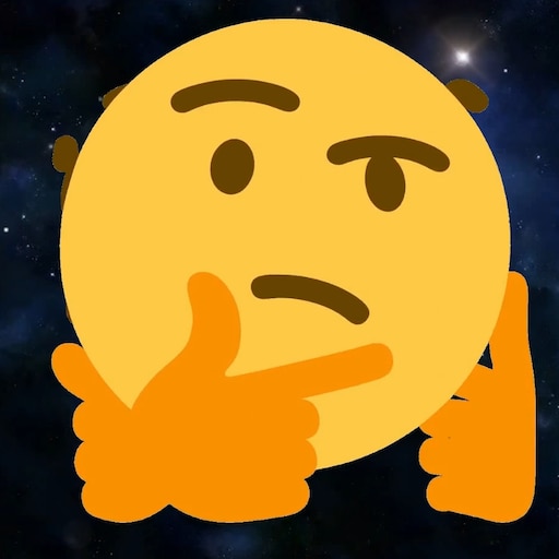 Steam Workshop::Dank Thinking Emoji spinning in space Meme