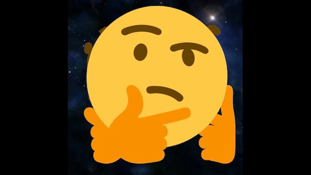 Steam Workshop Dank Thinking Emoji Spinning In Space Meme Dancing In September