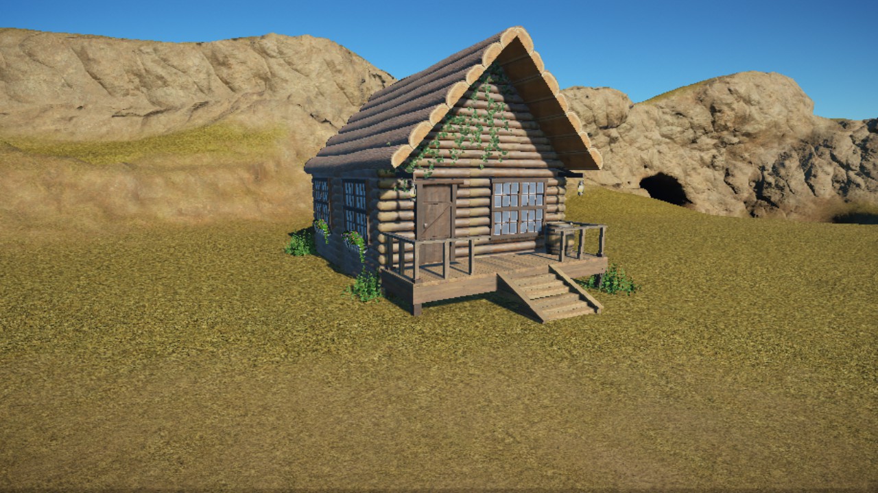 Steam Workshop Small Log Cabin Forest Theme