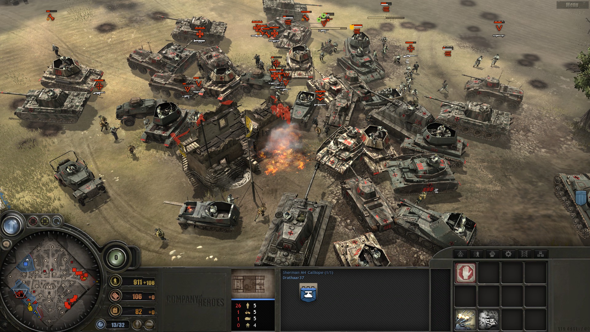 company of heroes steam version mods ai use infantry