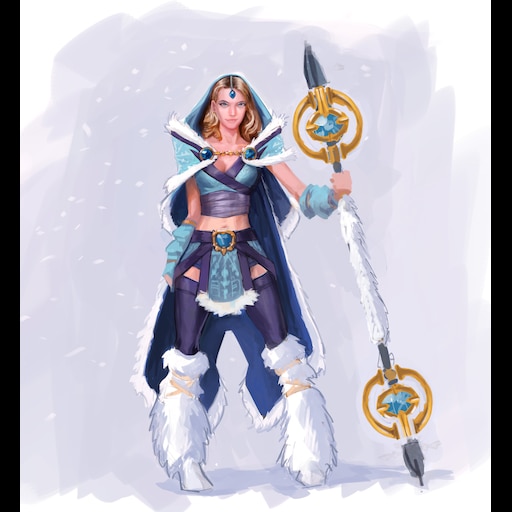 Crystal maiden dota 2 png фото 15