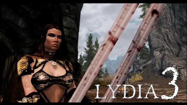Skyrim: T-posing/headless Lydia 