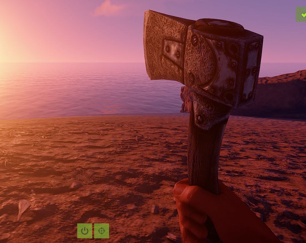 Damascus Steel Hatchet thumbnail 8