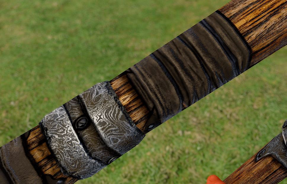 Damascus Steel Pickaxe thumbnail 7