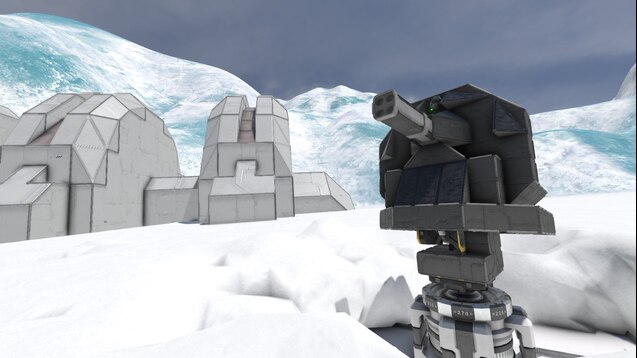 Space Engineers: Hoth Echo Base v 1.0 World, PvP, Experimental Mod für  Space Engineers
