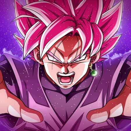 Goku Black Super Saiyan Rose