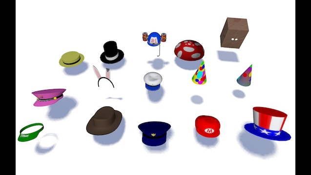 Steam Workshop Roblox Hats Pack - classic roblox pumpkin hats