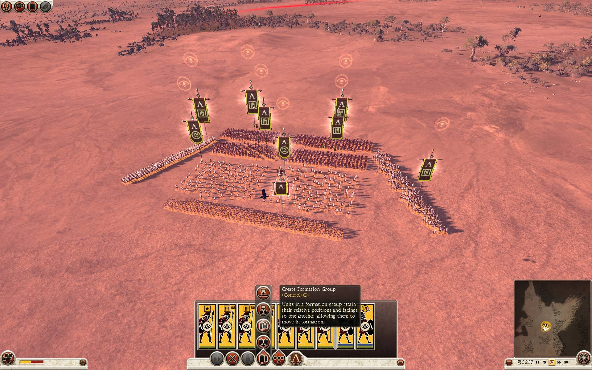 Rome 2: Formations (unit control tips) image 14