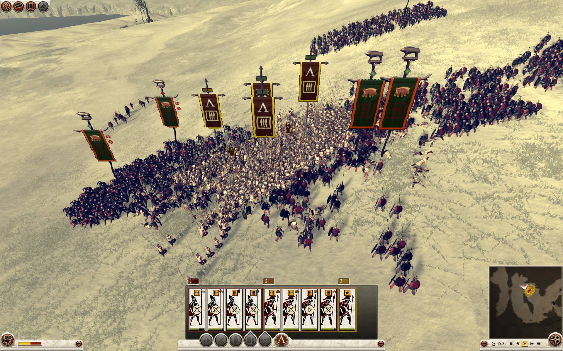 Rome 2: Formations (unit control tips) image 3