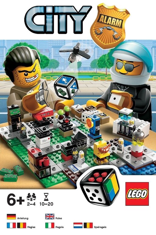 Lego city best sale board game