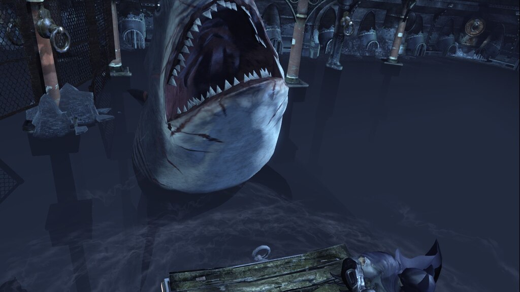 Steam Community :: Screenshot :: when batman doesn't have his bat shark  repellent he uses bat shark repellent fists