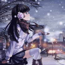 雪之黑猫 五更琉璃 Wallpapers Hdv