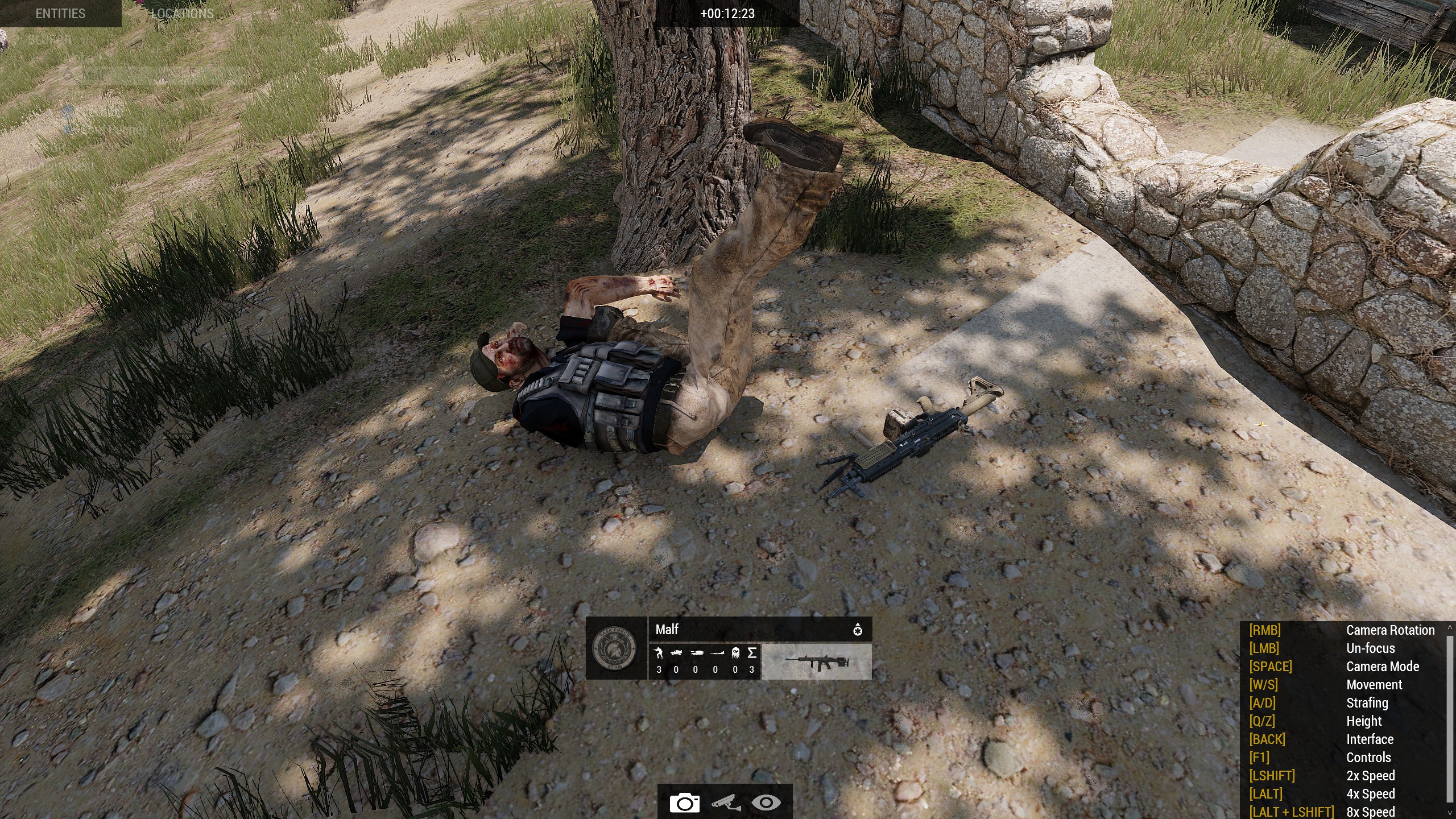 arma 3 end mission trigger