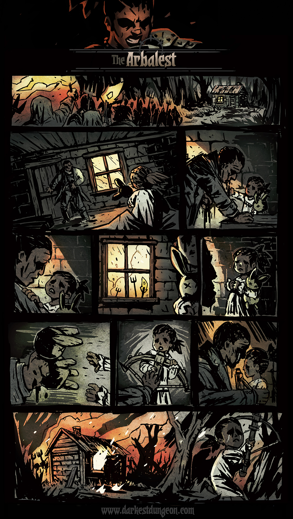 Darkest dungeon characters comics