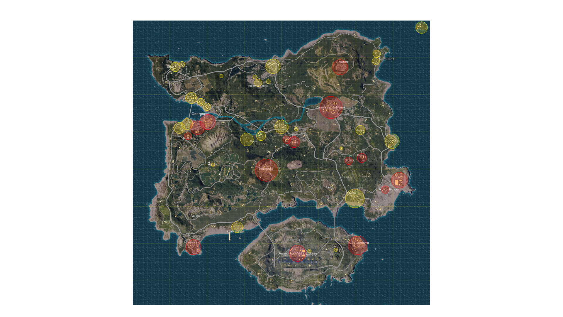 Места спавна авто dayz