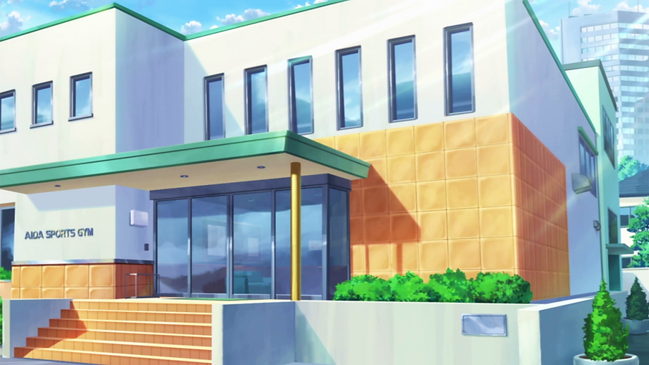 Gymnasium Anime Gym Background