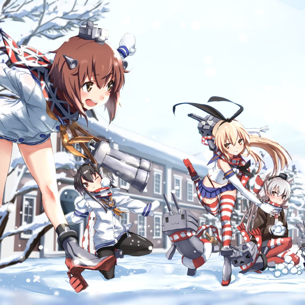 Kancolle Snowfield//艦これの雪原