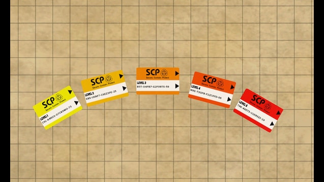 Steam Workshop Scp Foundation Keycards Level 1 5