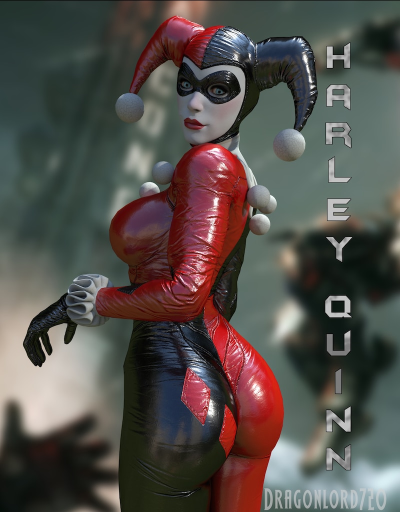 Steam Community :: Screenshot :: Behold the beautiful Harley Quinn, one of  DC's most popular female characters.