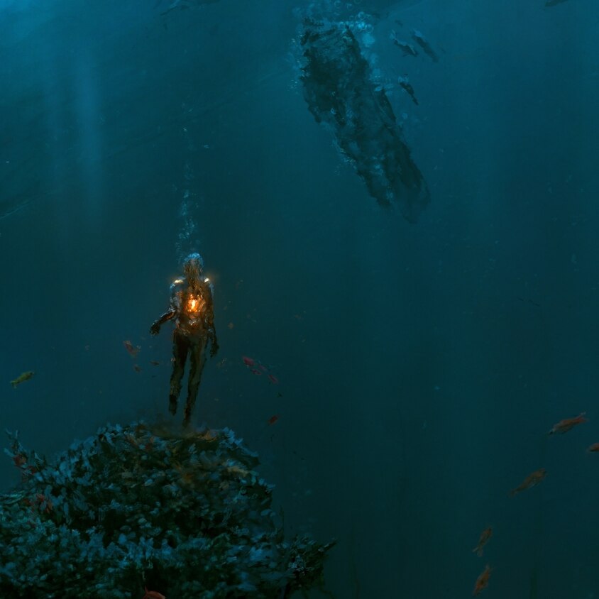 Underwater scene