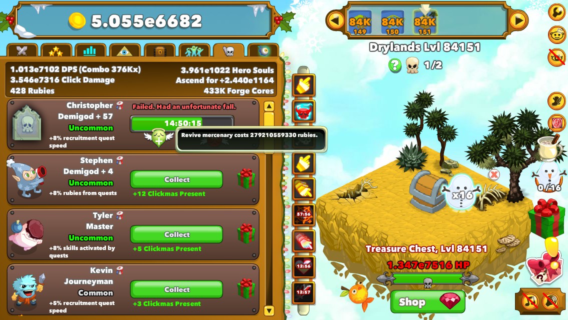 clicker heroes 2 unblocked no flash