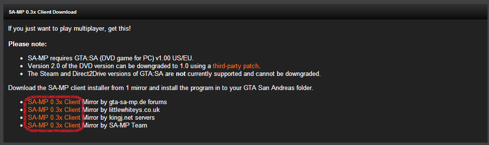 Gta Sa Exe Download