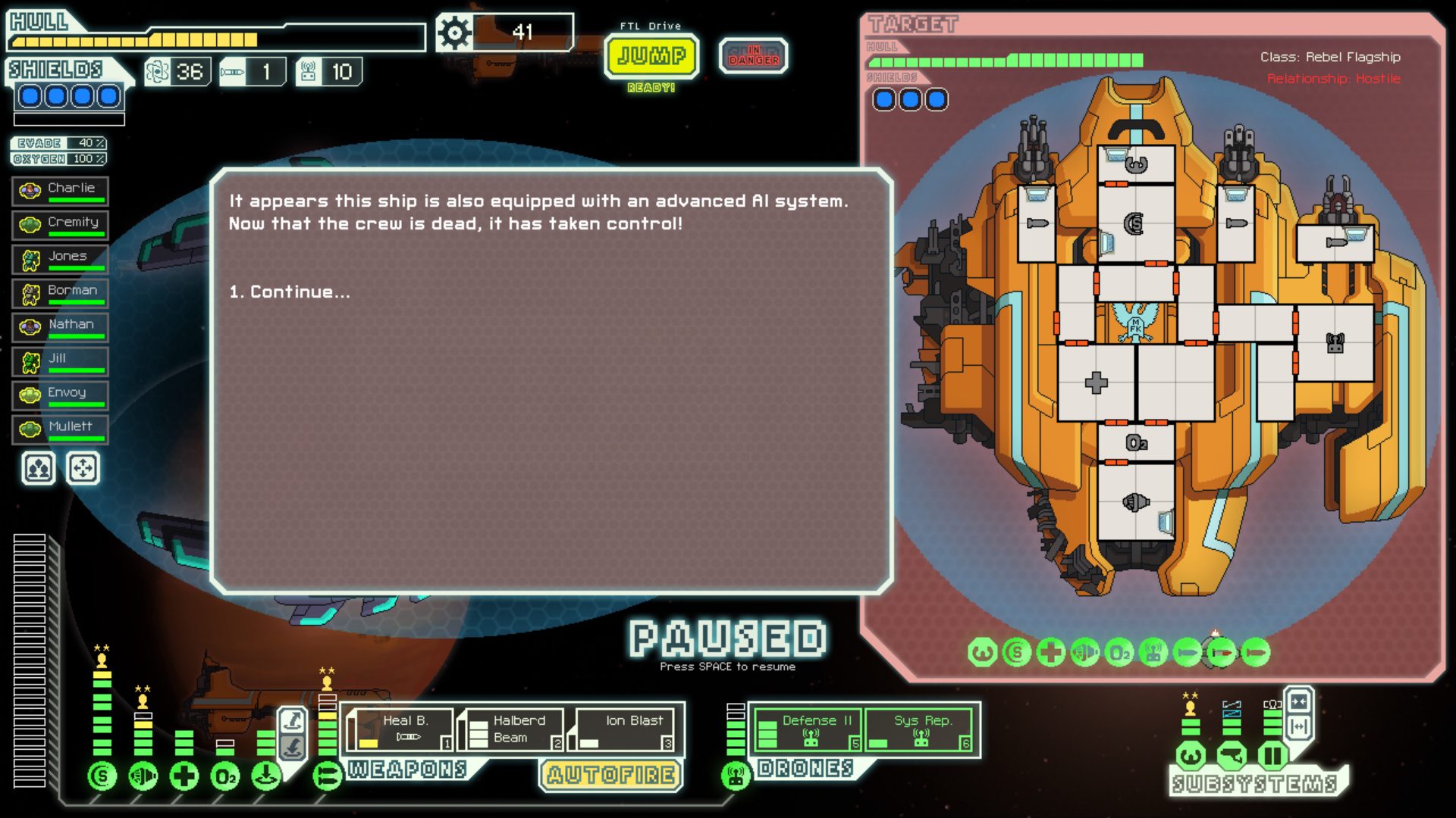 ftl faster than light cryskam