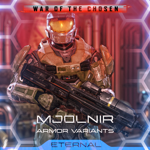 Halo Reach MJOLNIR Armor Variants (WotC)