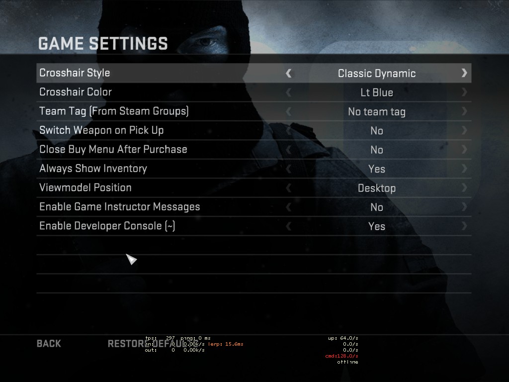 Карта с прицелами киберспортсменов в кс го