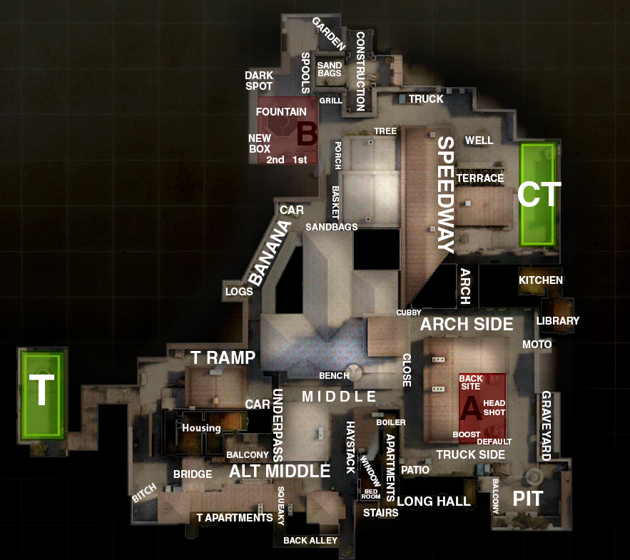 Раскид на инферно карта