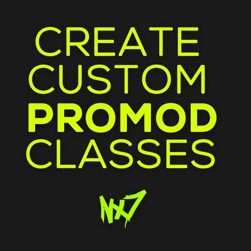 Steam Community :: Guide :: How to create a promod class.