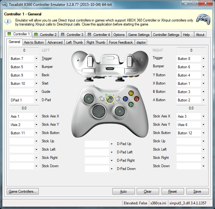n64 emulator ps3 controller