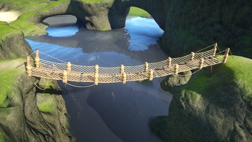 Steam Workshop Rope Bridge