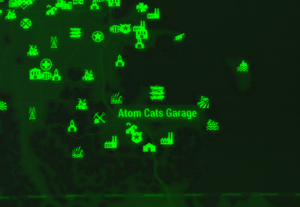 Location: Atom Cats Garage. 