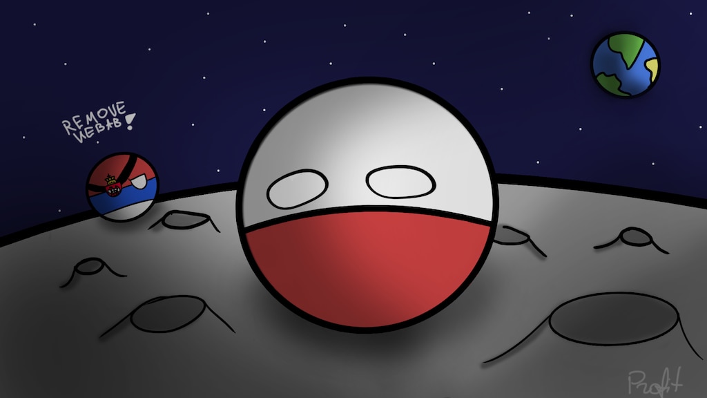 polandball can into space