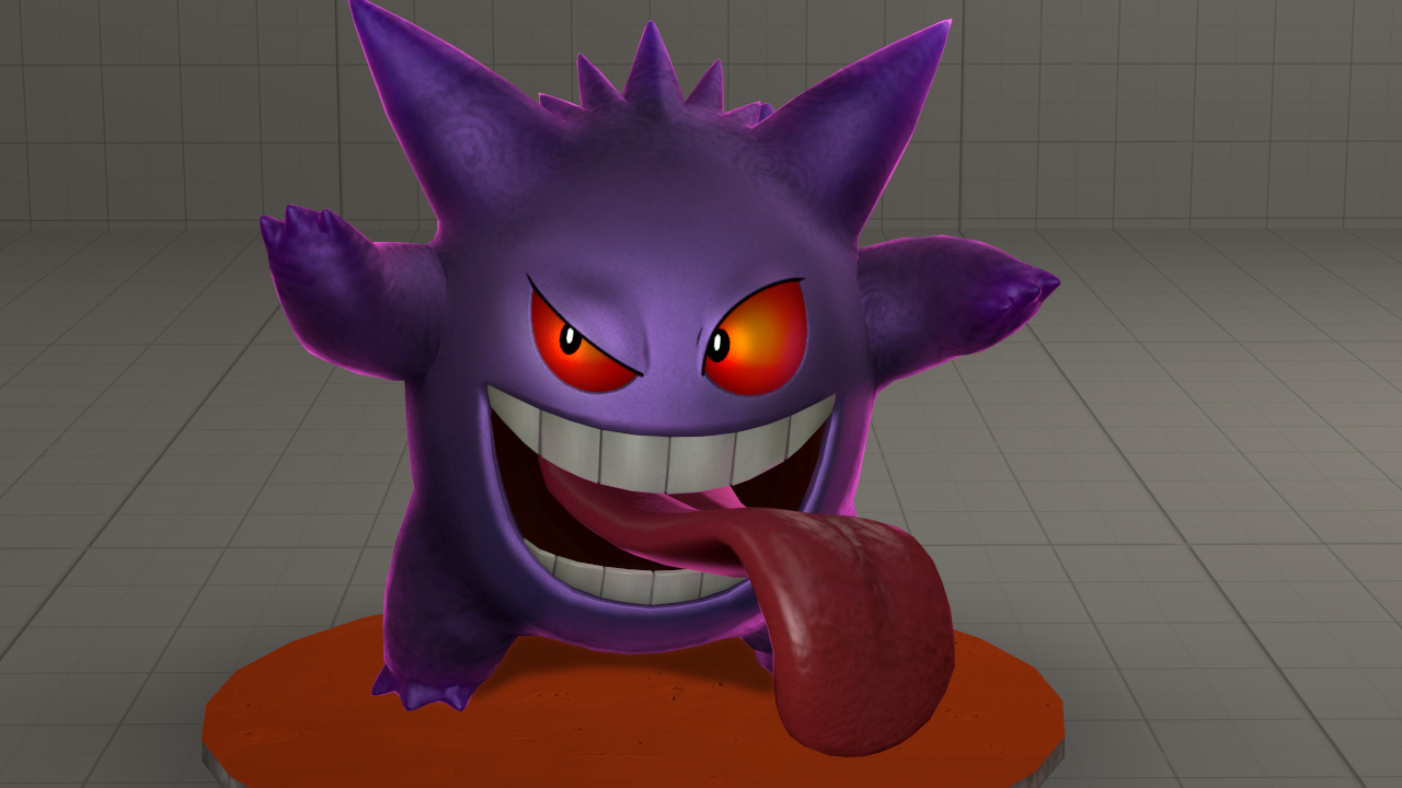 gengar tongue toy