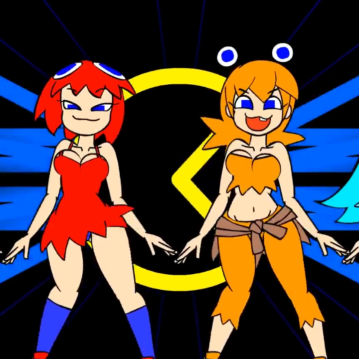 Steam Workshop::Pac-Man Ghost girls (1080p 60fps)