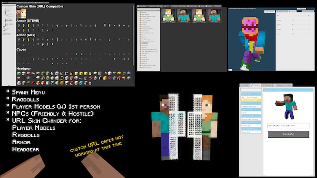 HTML5 Skin Editor Minecraft Mod