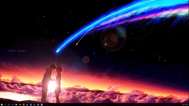 Steamワークショップ Your Name Hd Wallpaper With Movie Ost Sparkle