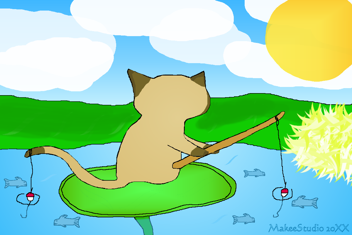 cat goes fishing download full version android