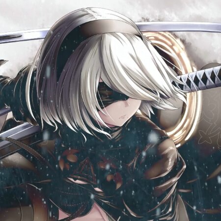 2B Sword Flames