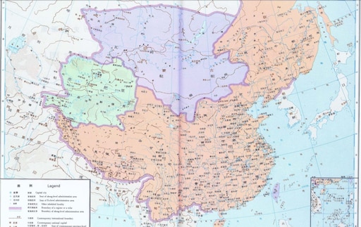 Карта китая фото Карта китая фото