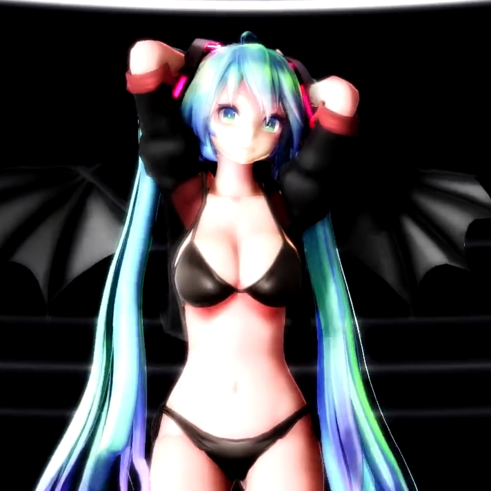 Steam Workshop 1080p Mmd Resonate ヒビカセ Tda式改変ミク ルカ ハク 30fps Hatsune Miku