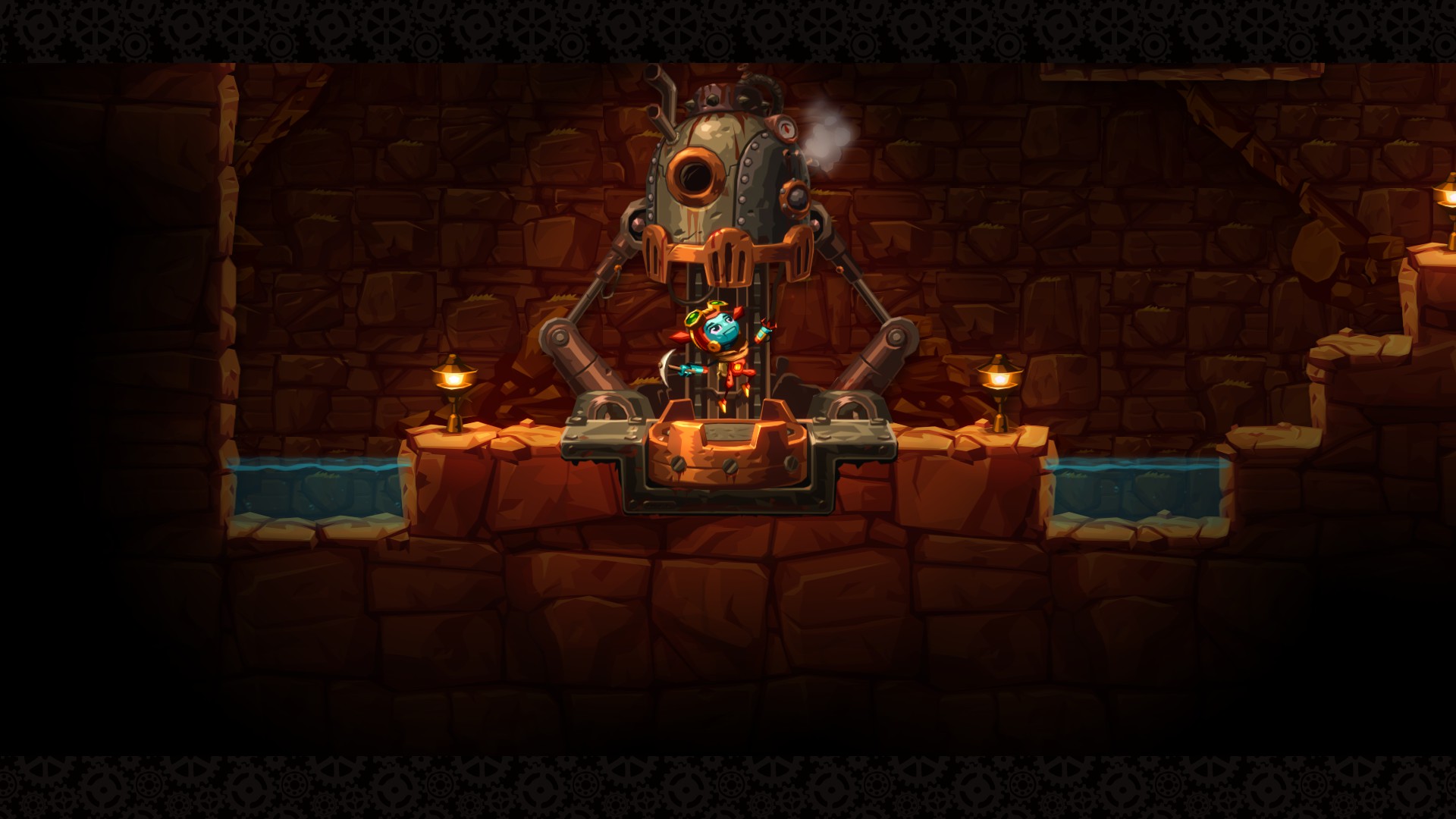 Steamworld dig 2 карта артефактов