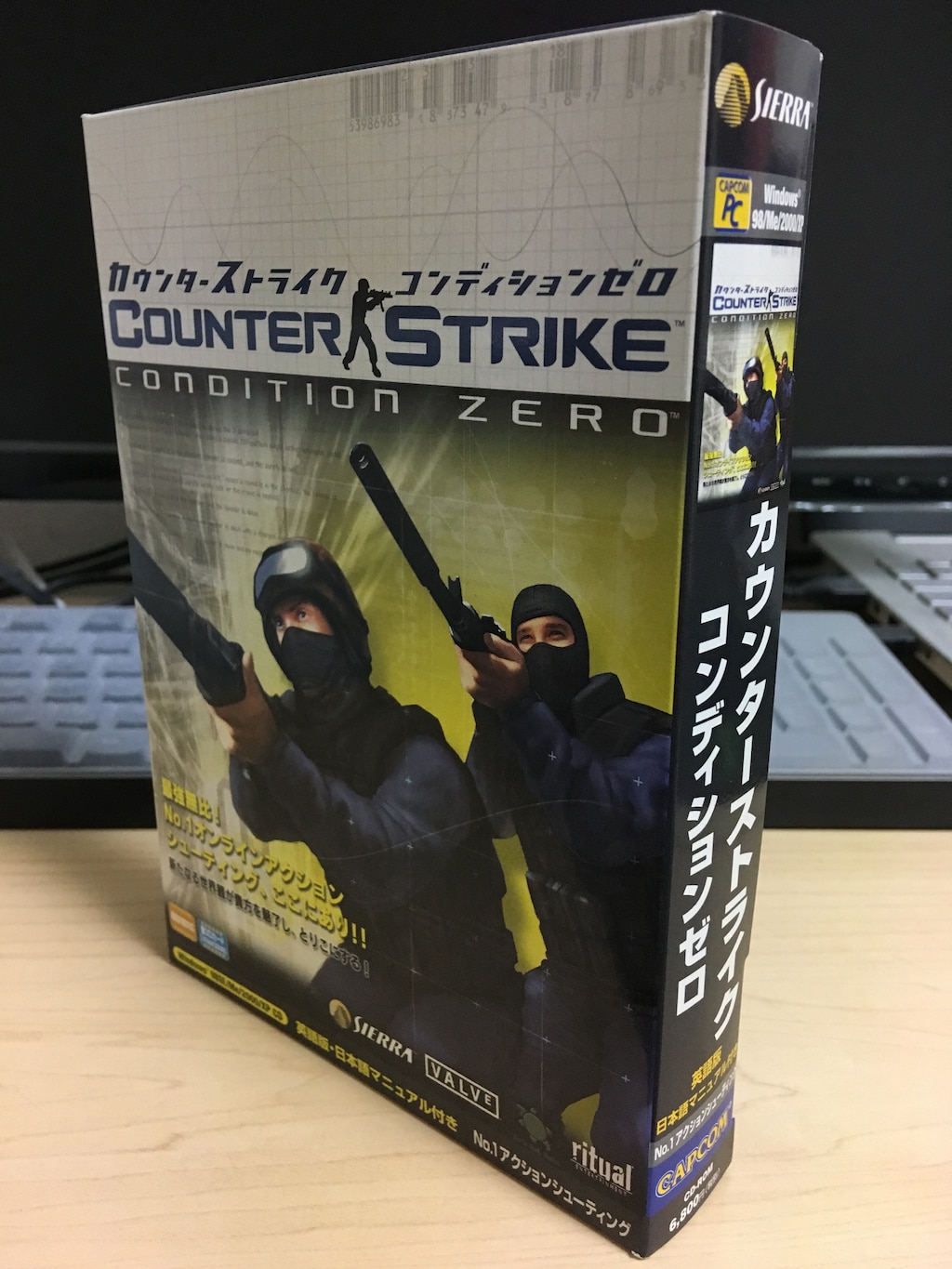 I found a box for Counter Strike Condition Zero in my local used game store  in Kyoto. Published by Capcom!? : r/counterstrike