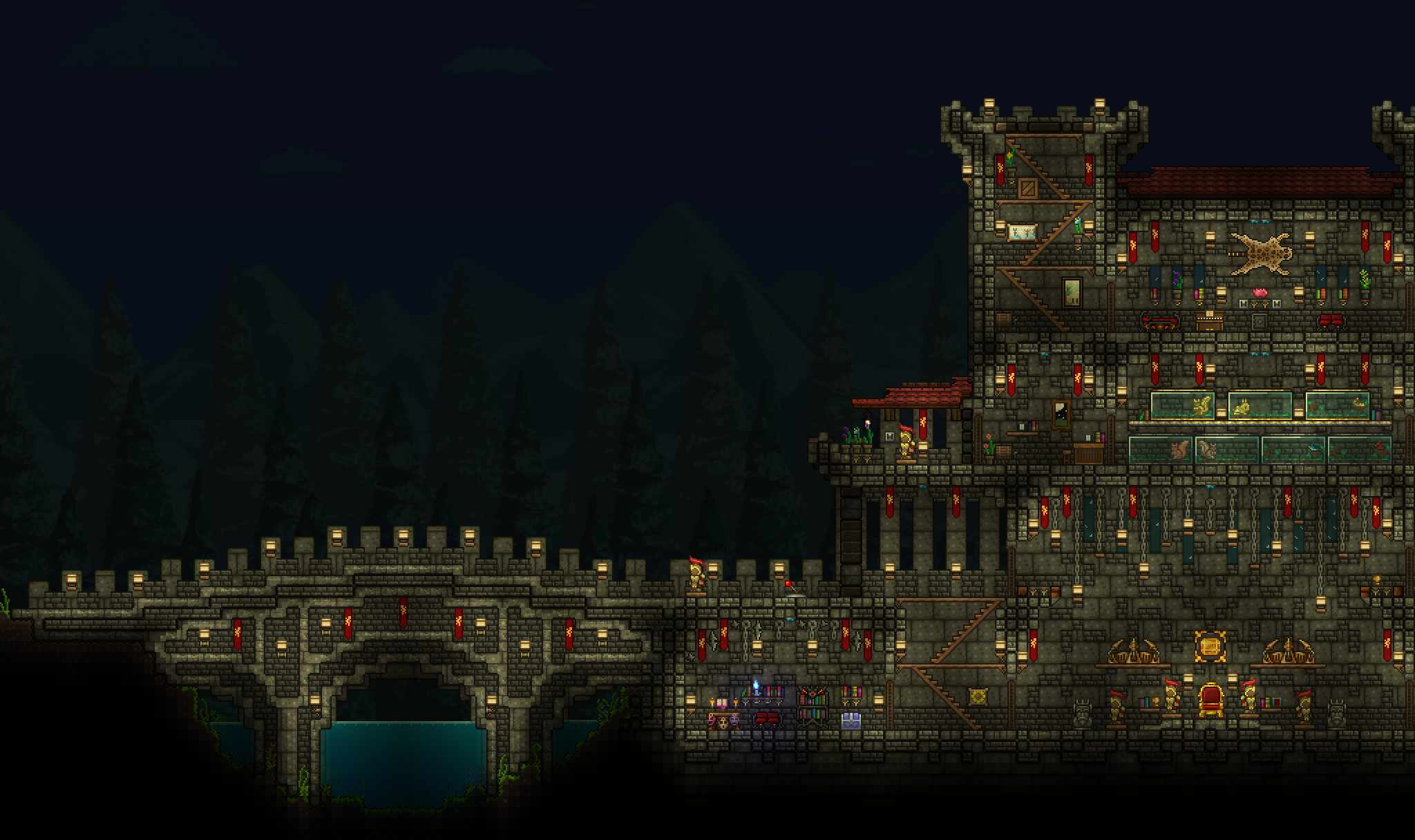 Steam Community Guide Terraria Castle Design