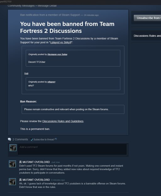 Getting banned on steam фото 5